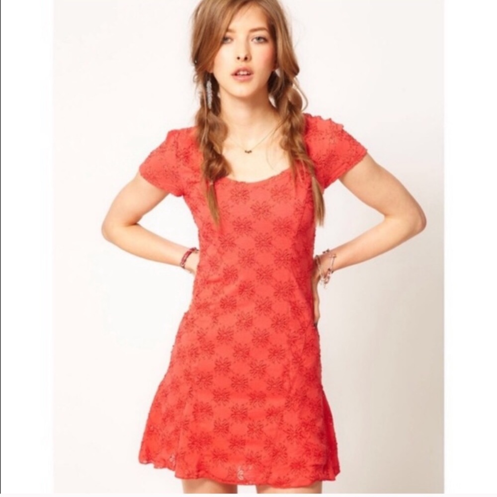 Free People Daisy Godet Dress M